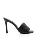 Louis Vuitton Monogram Embossed Lambskin Revival Mules - Size 10 / 40 (SHF-QCnRQZ)