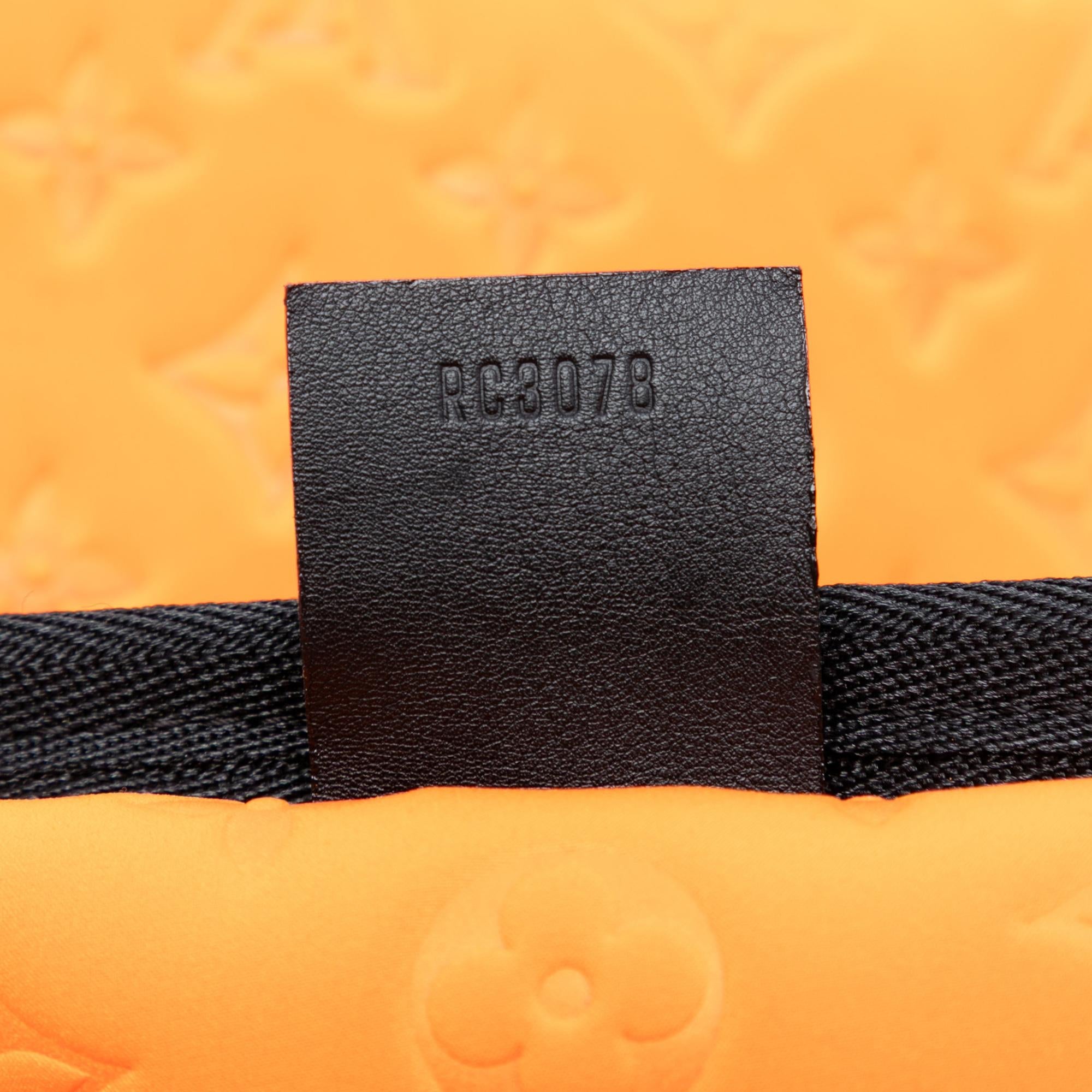 Louis Vuitton Monogram Embossed Neoprene Scuba MM