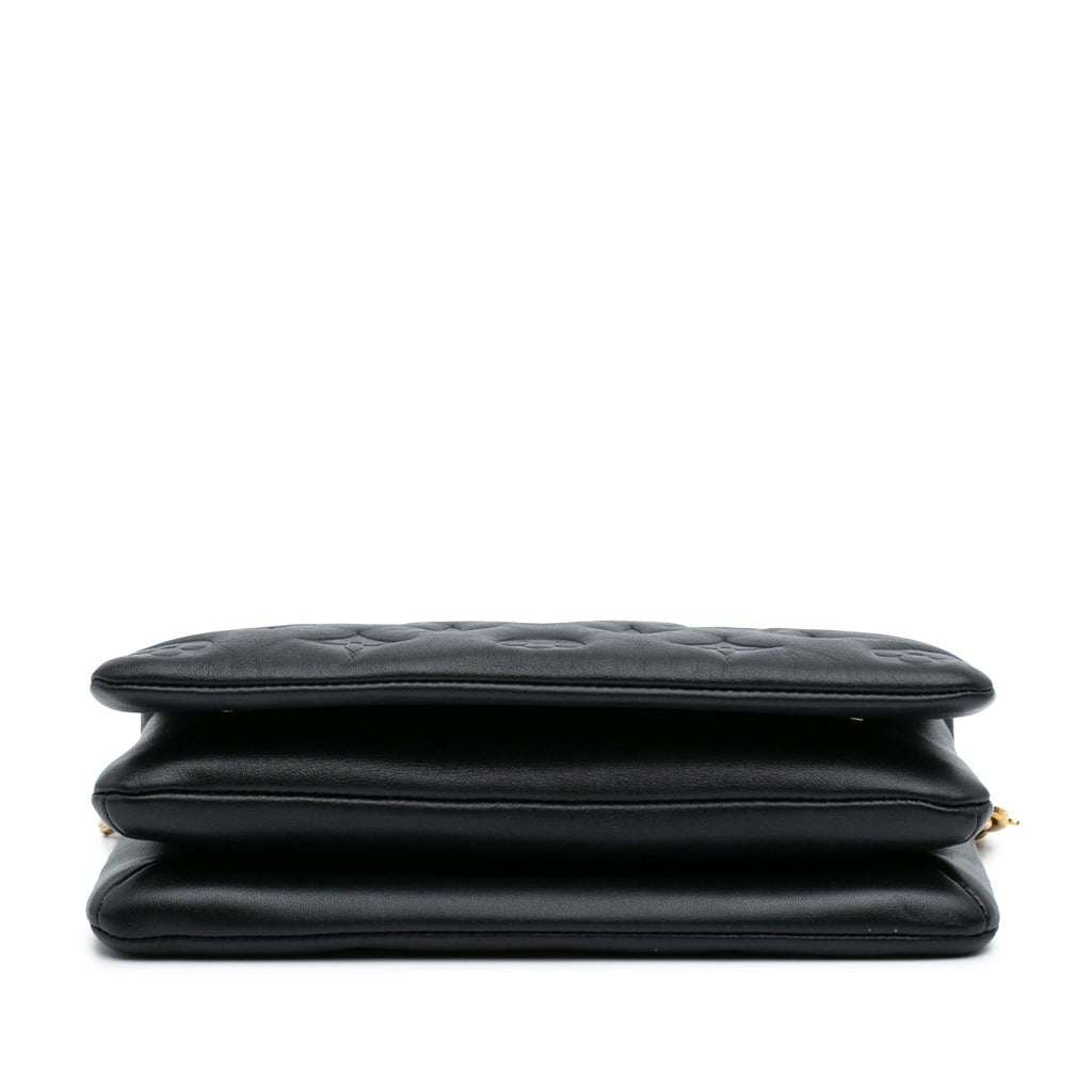 Louis Vuitton Monogram Embossed Pochette Coussin