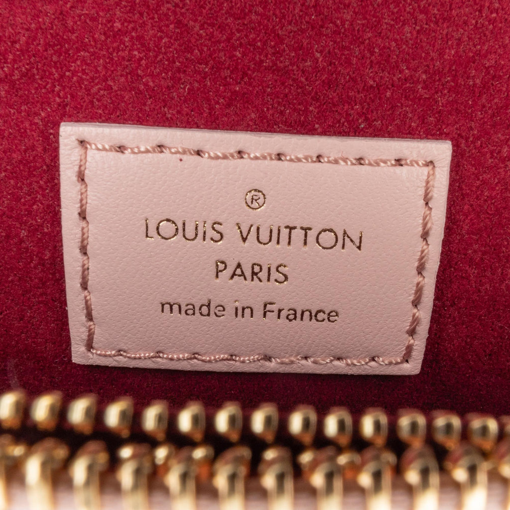 Louis Vuitton Monogram Embossed Puffy Lambskin Coussin PM