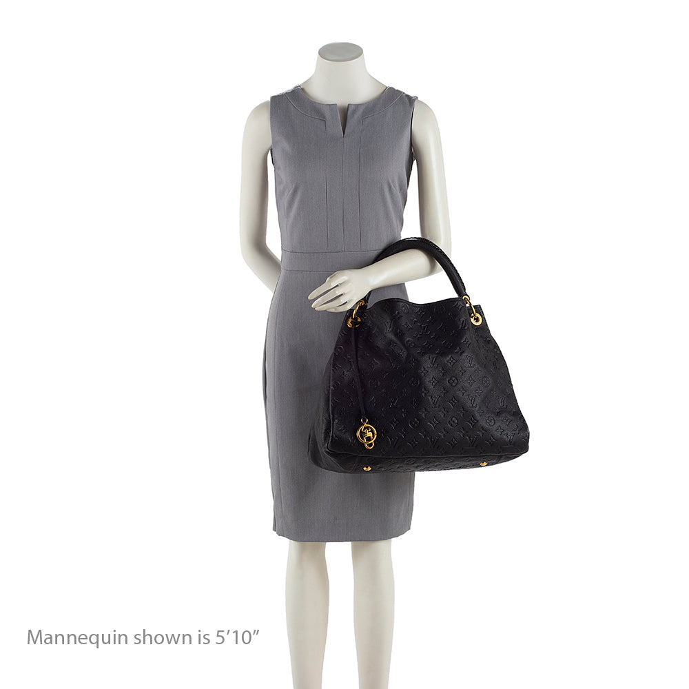 Louis Vuitton Monogram Empreinte Artsy MM Shoulder Bag (SHF-18790)