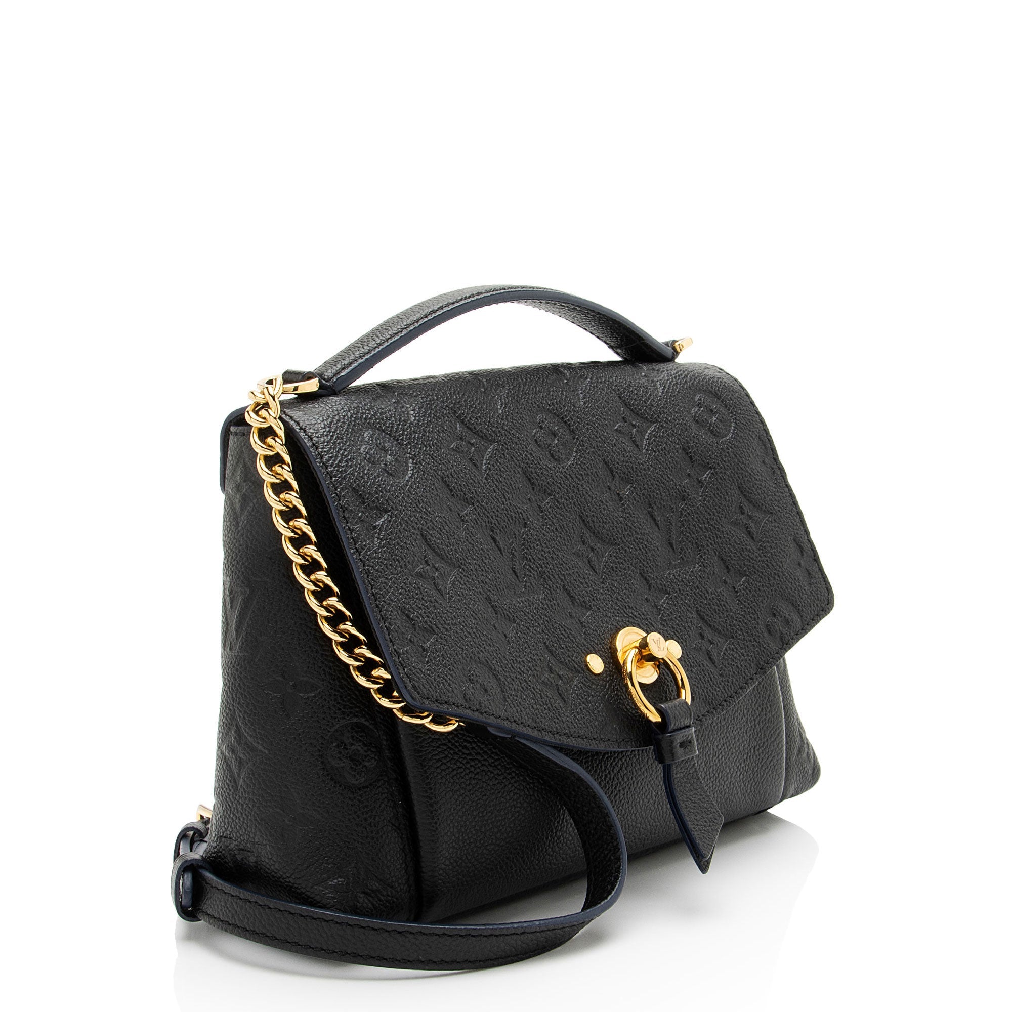 Louis Vuitton Monogram Empreinte Blanche BB Satchel