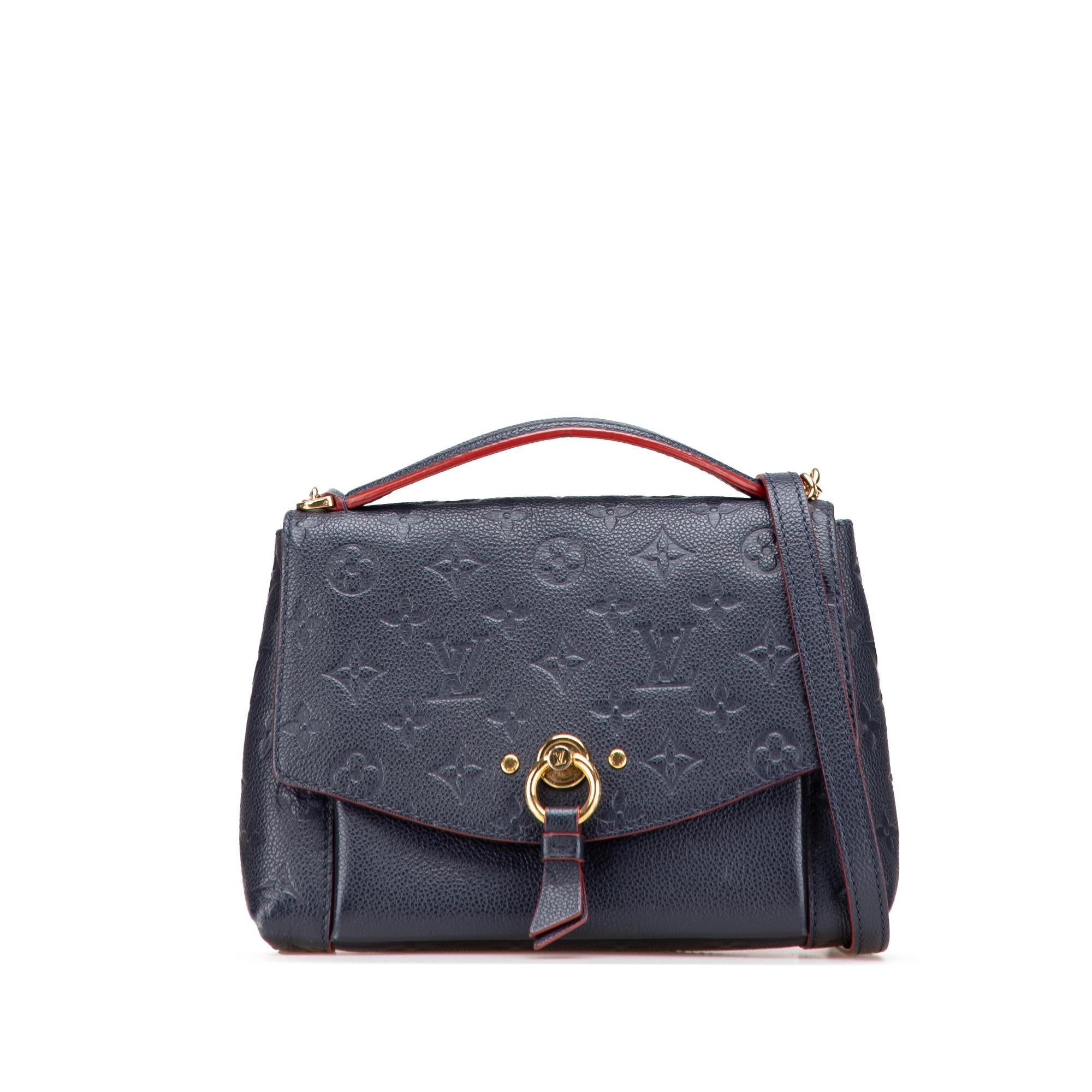 Louis Vuitton Monogram Empreinte Blanche BB