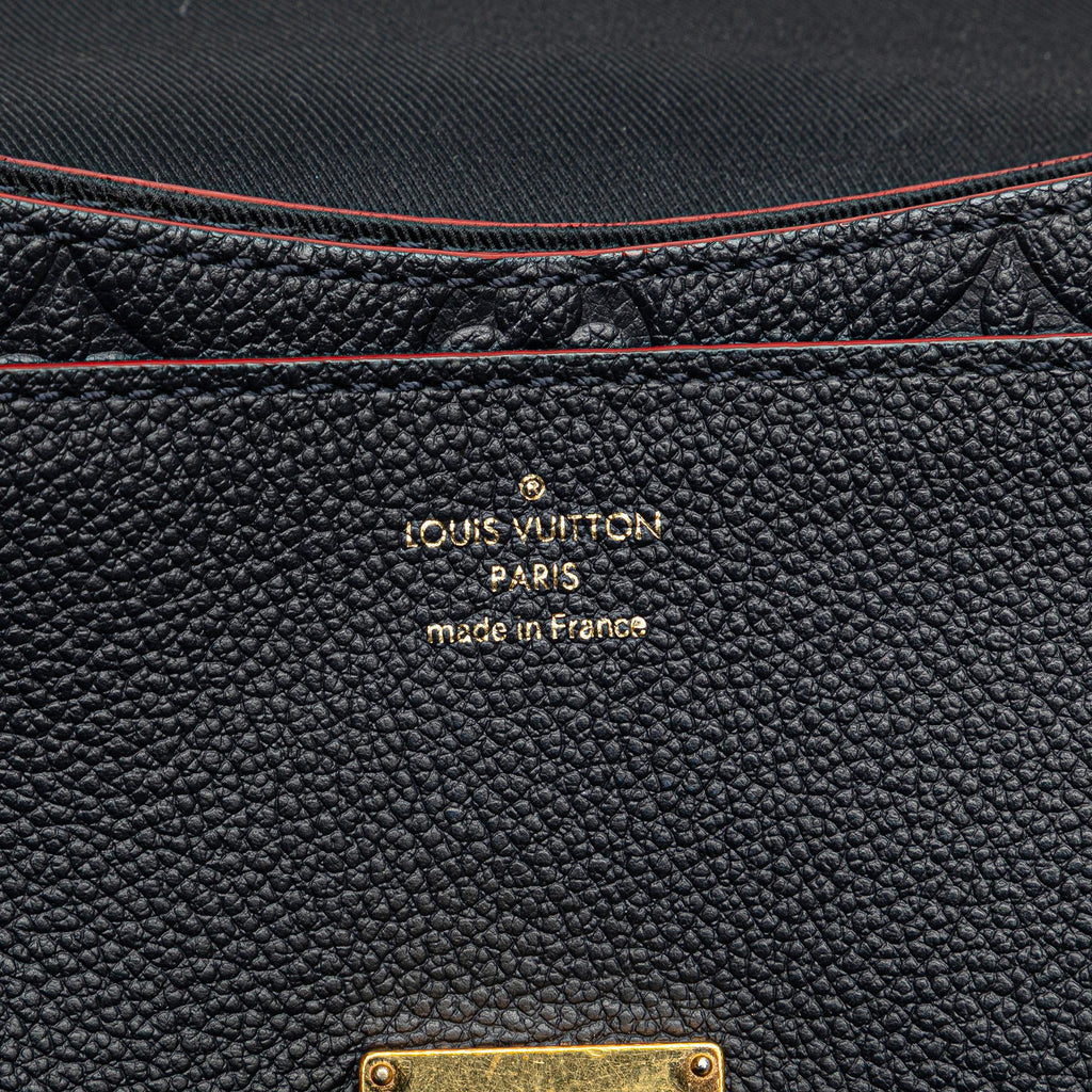 Louis Vuitton Monogram Empreinte Blanche BB