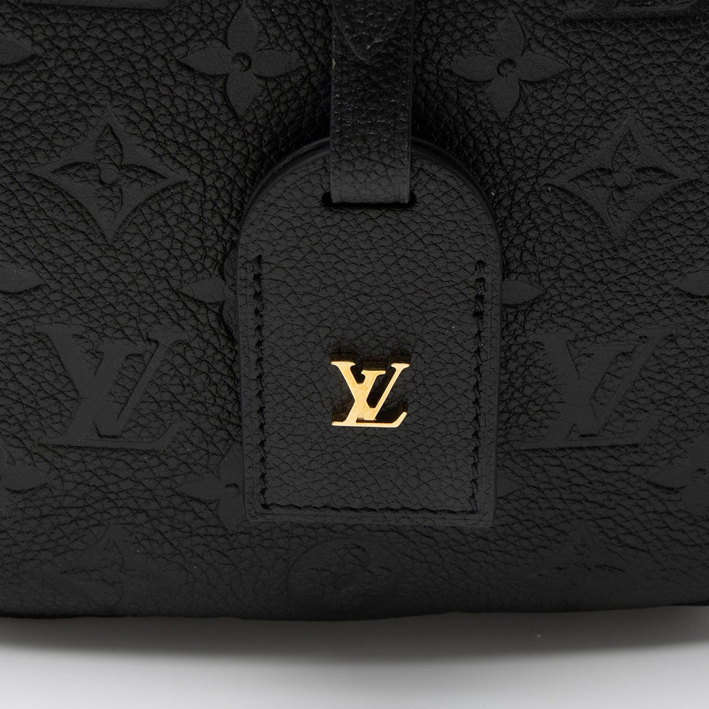 Louis Vuitton Monogram Empreinte Boite Chapeau Souple MM Shoulder Bag