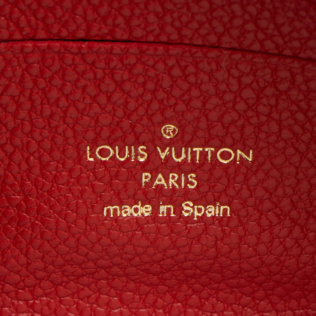Louis Vuitton Monogram Empreinte Double Zip Pochette
