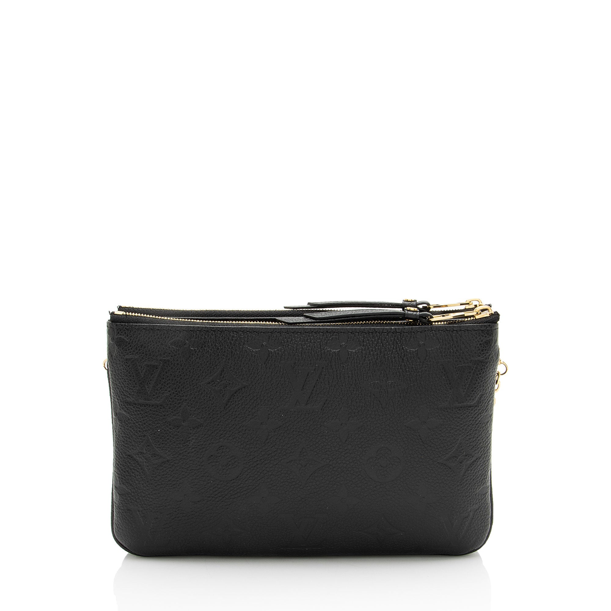 Louis Vuitton Monogram Empreinte Double Zip Pochette