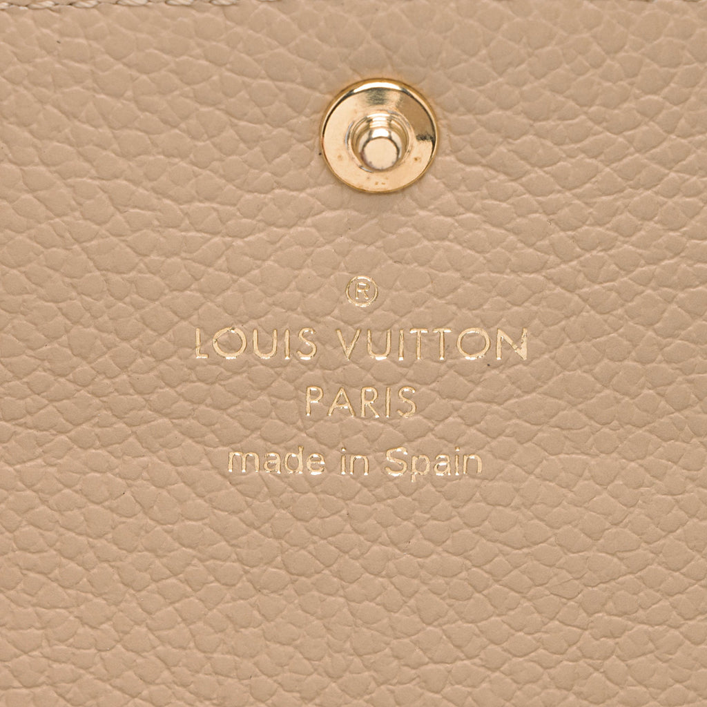 Louis Vuitton Monogram Empreinte Emilie Wallet