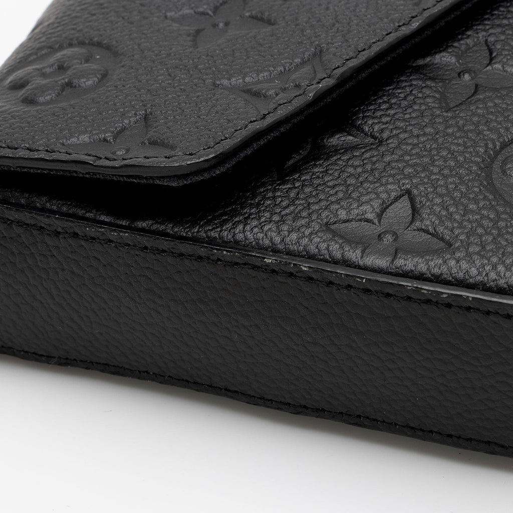 Louis Vuitton Monogram Empreinte Felicie Pochette (SHF-fOsLlf)