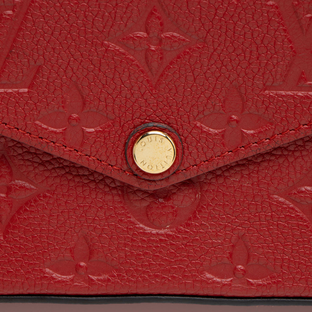 Louis Vuitton Monogram Empreinte Felicie Pochette (SHF-gyp29N)