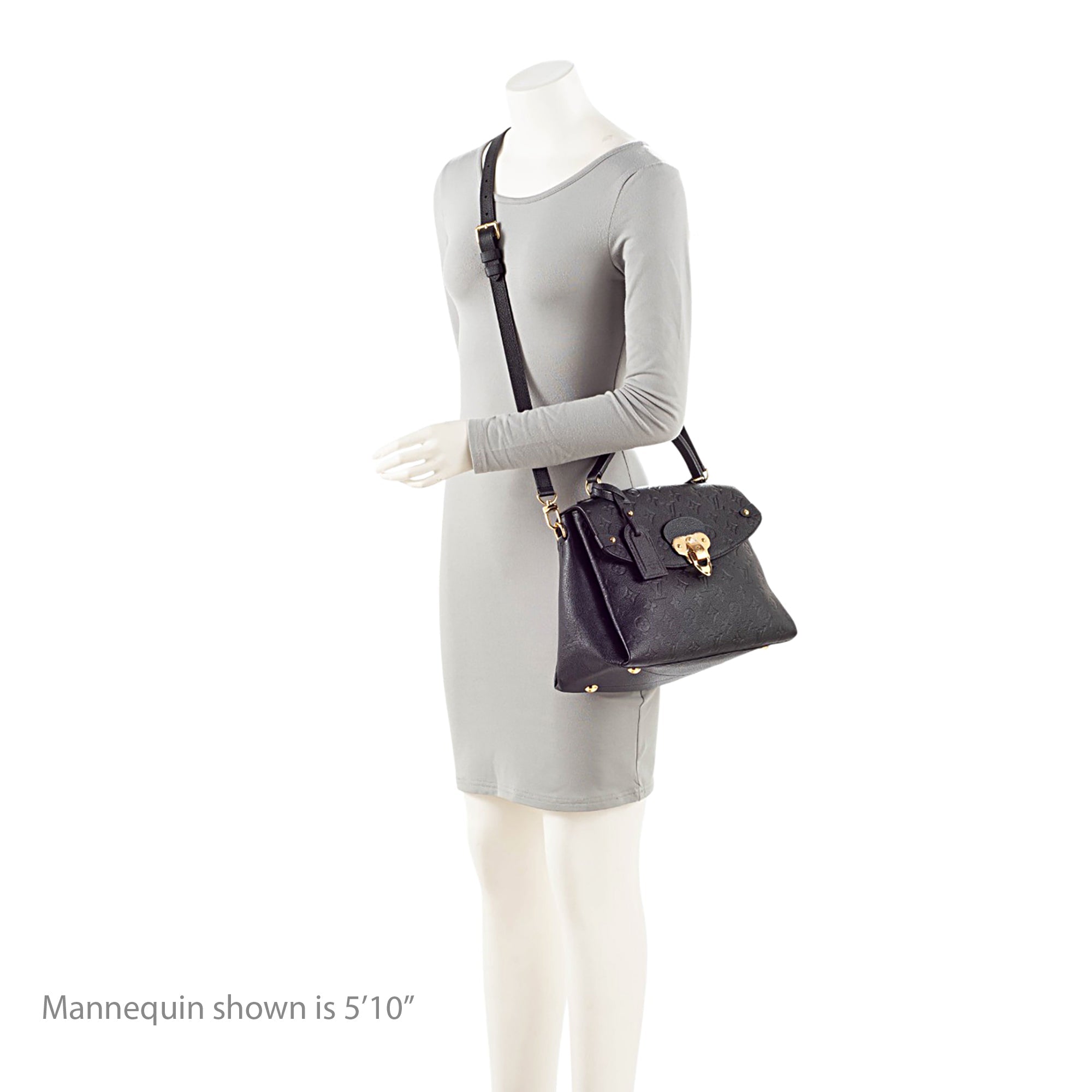 Louis Vuitton Monogram Empreinte Georges MM Satchel
