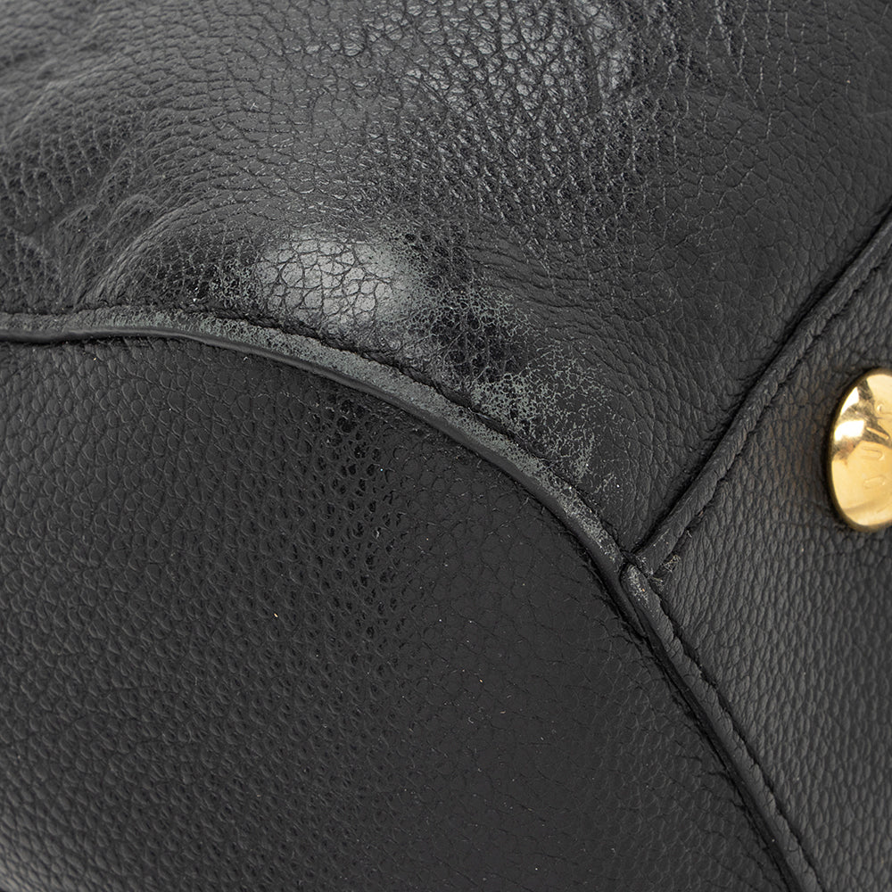 Louis Vuitton Monogram Empreinte Leather Montaigne GM Satchel (SHF-19784)