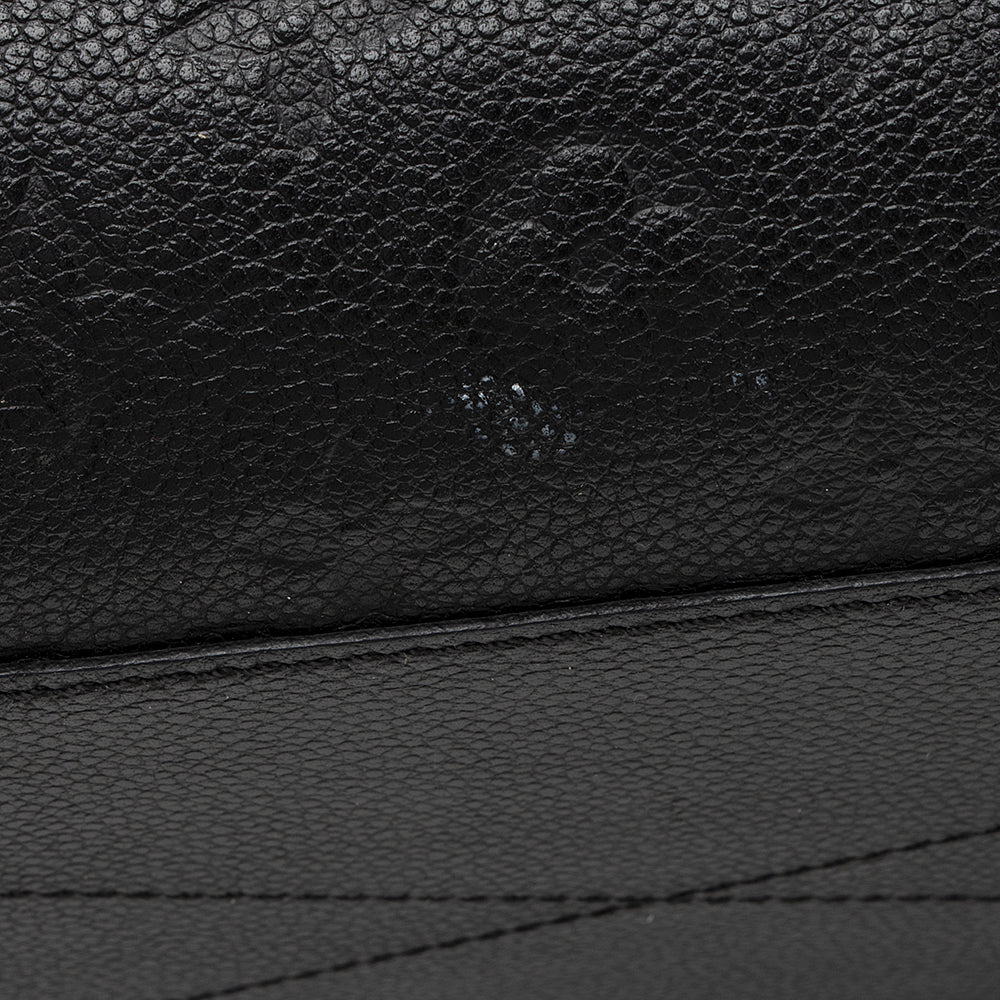 Louis Vuitton Monogram Empreinte Leather Montaigne GM Satchel (SHF-19784)