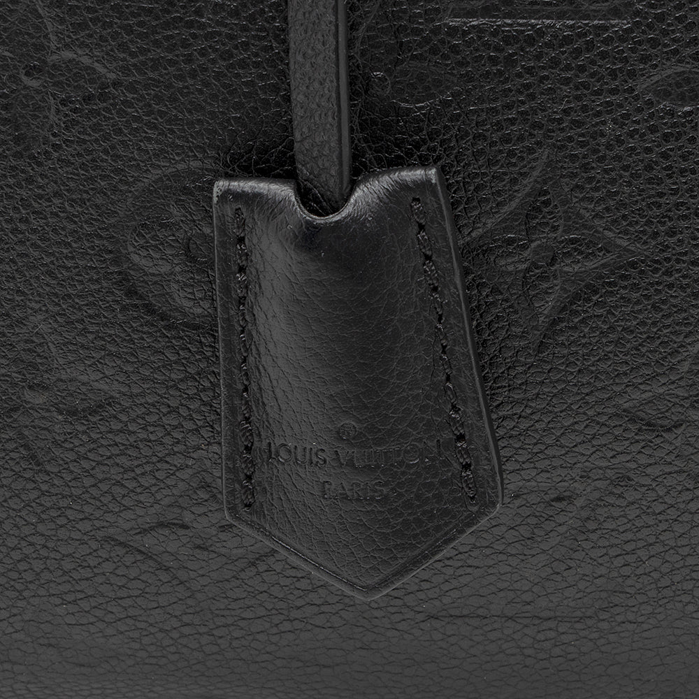Louis Vuitton Monogram Empreinte Leather Montaigne GM Satchel (SHF-19784)