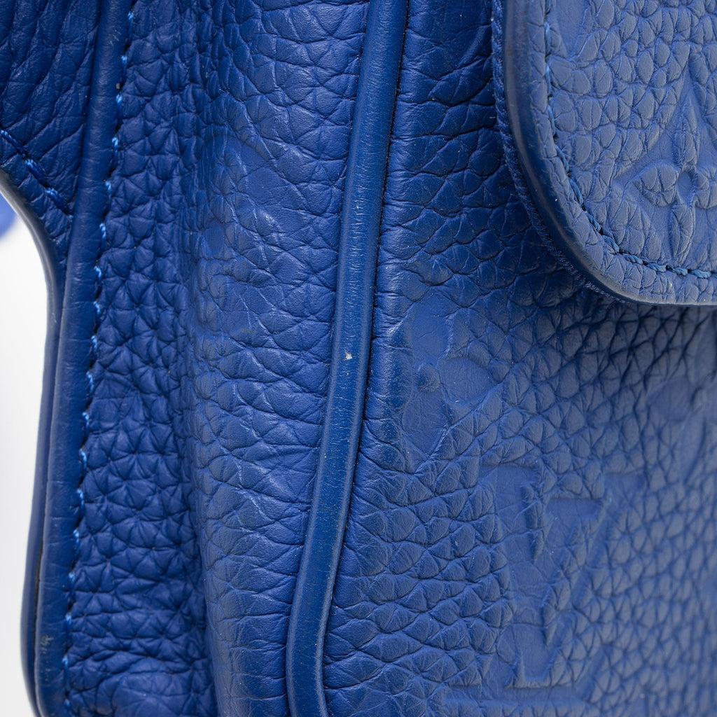 Louis Vuitton Monogram Empreinte Macassar S Lock Sling Bag