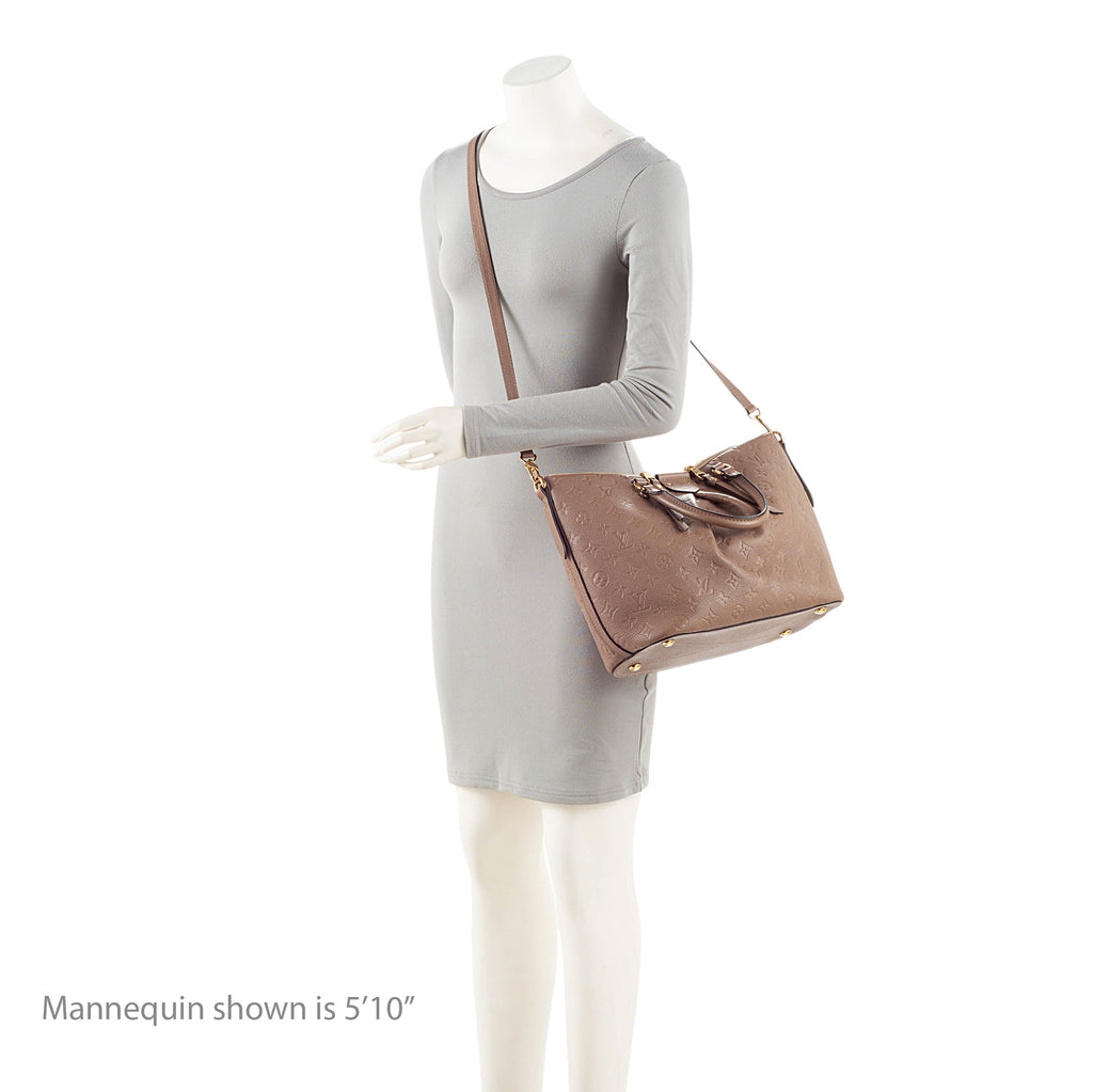 Louis Vuitton Monogram Empreinte Mazarine MM Satchel