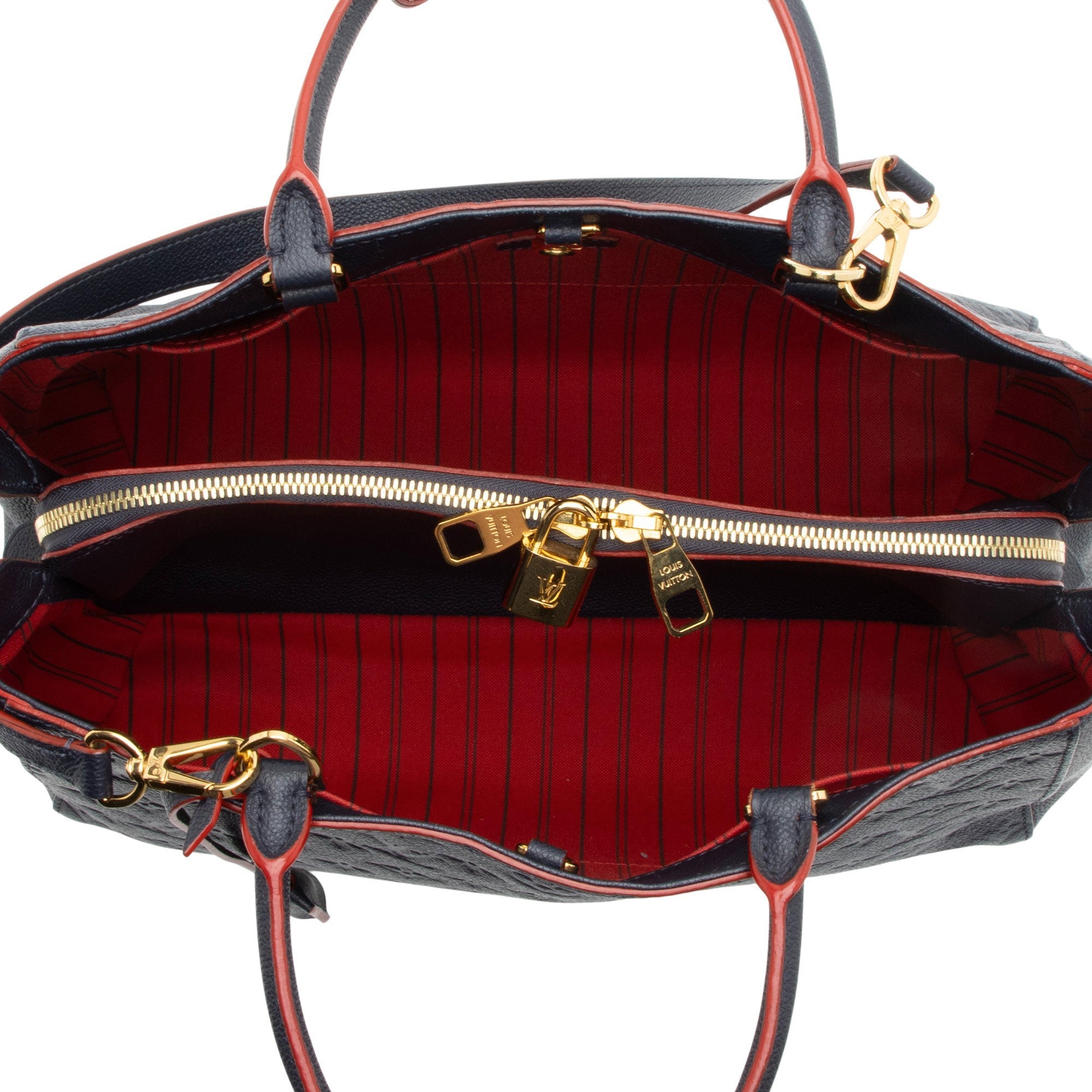 Louis Vuitton Monogram Empreinte Montaigne GM Satchel