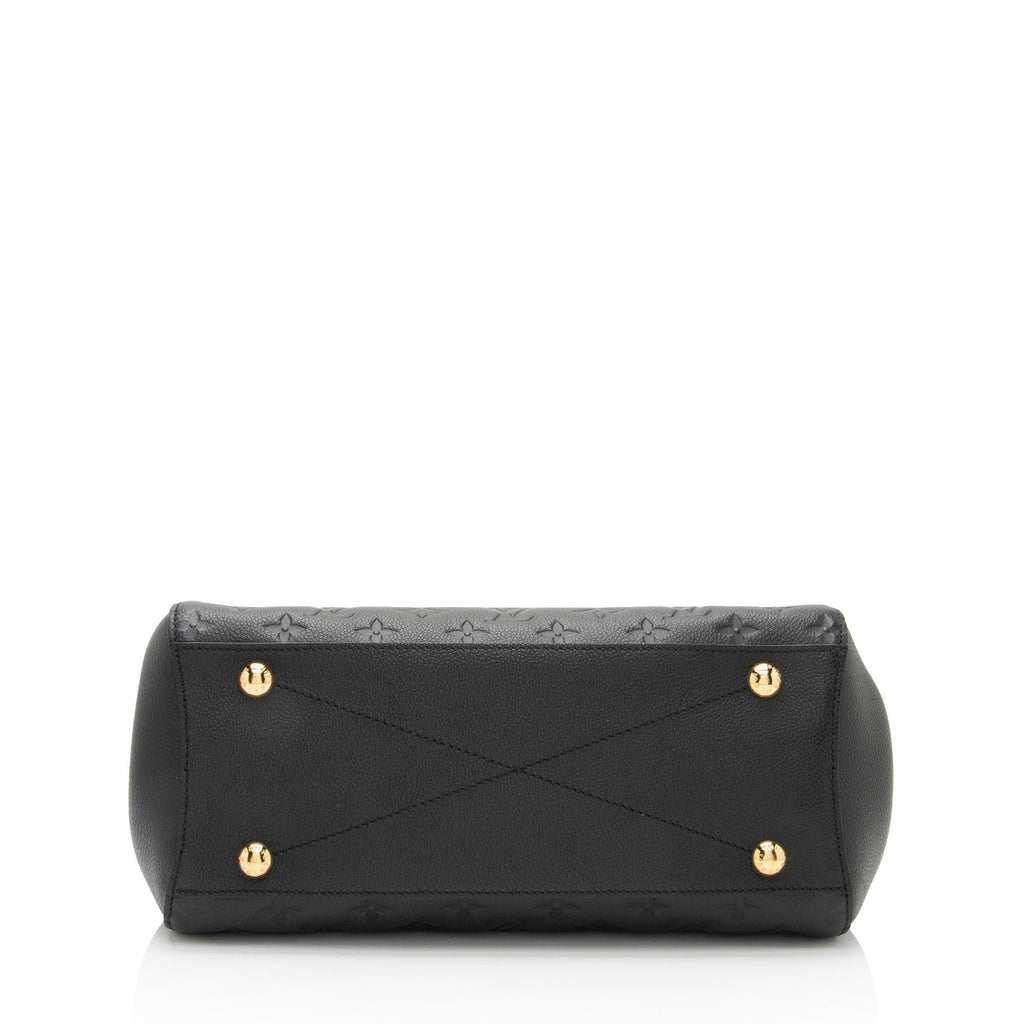 Louis Vuitton Monogram Empreinte Montaigne MM Satchel (SHF-VpKLcD)