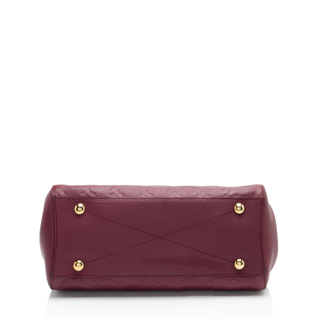 Louis Vuitton Monogram Empreinte Montaigne MM Satchel