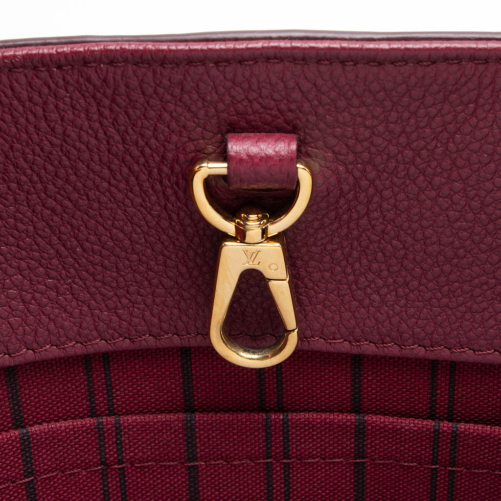 Louis Vuitton Monogram Empreinte Montaigne MM Satchel