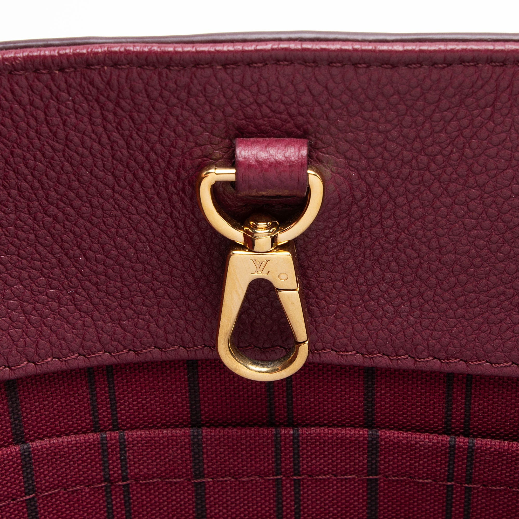 Louis Vuitton Monogram Empreinte Montaigne MM Satchel