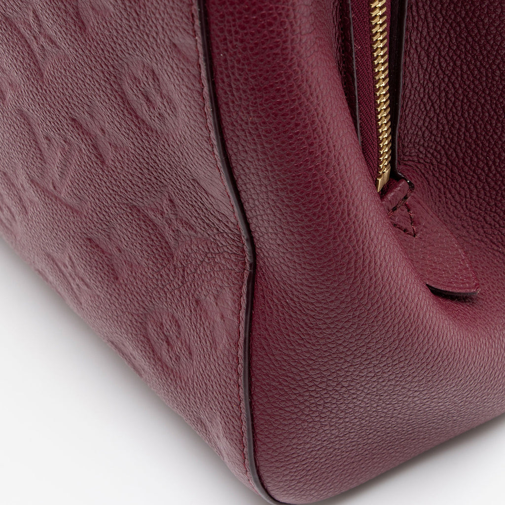 Louis Vuitton Monogram Empreinte Montaigne MM Satchel