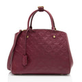 Louis Vuitton Monogram Empreinte Montaigne MM Satchel