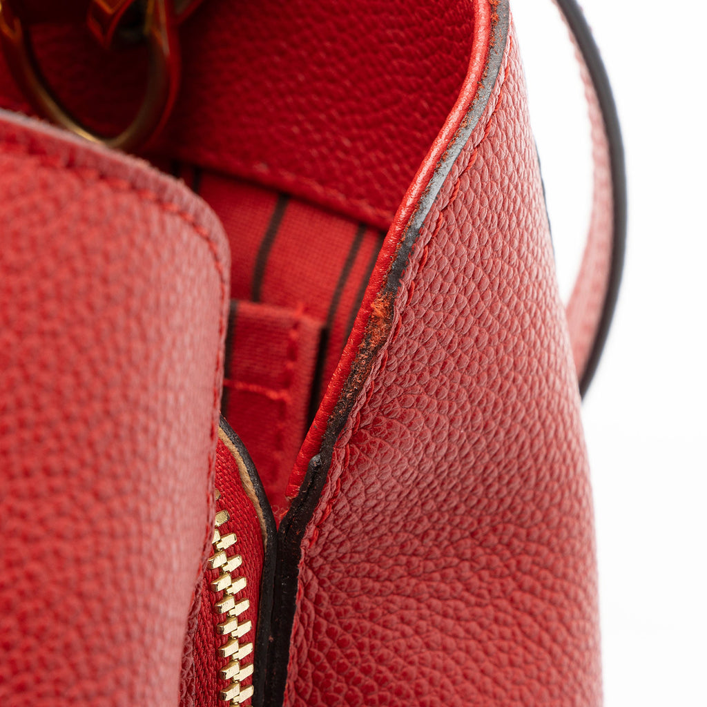 Louis Vuitton Monogram Empreinte Montaigne MM Satchel
