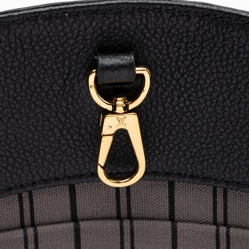 Louis Vuitton Monogram Empreinte Montaigne MM Satchel