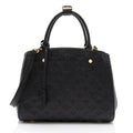 Louis Vuitton Monogram Empreinte Montaigne MM Satchel