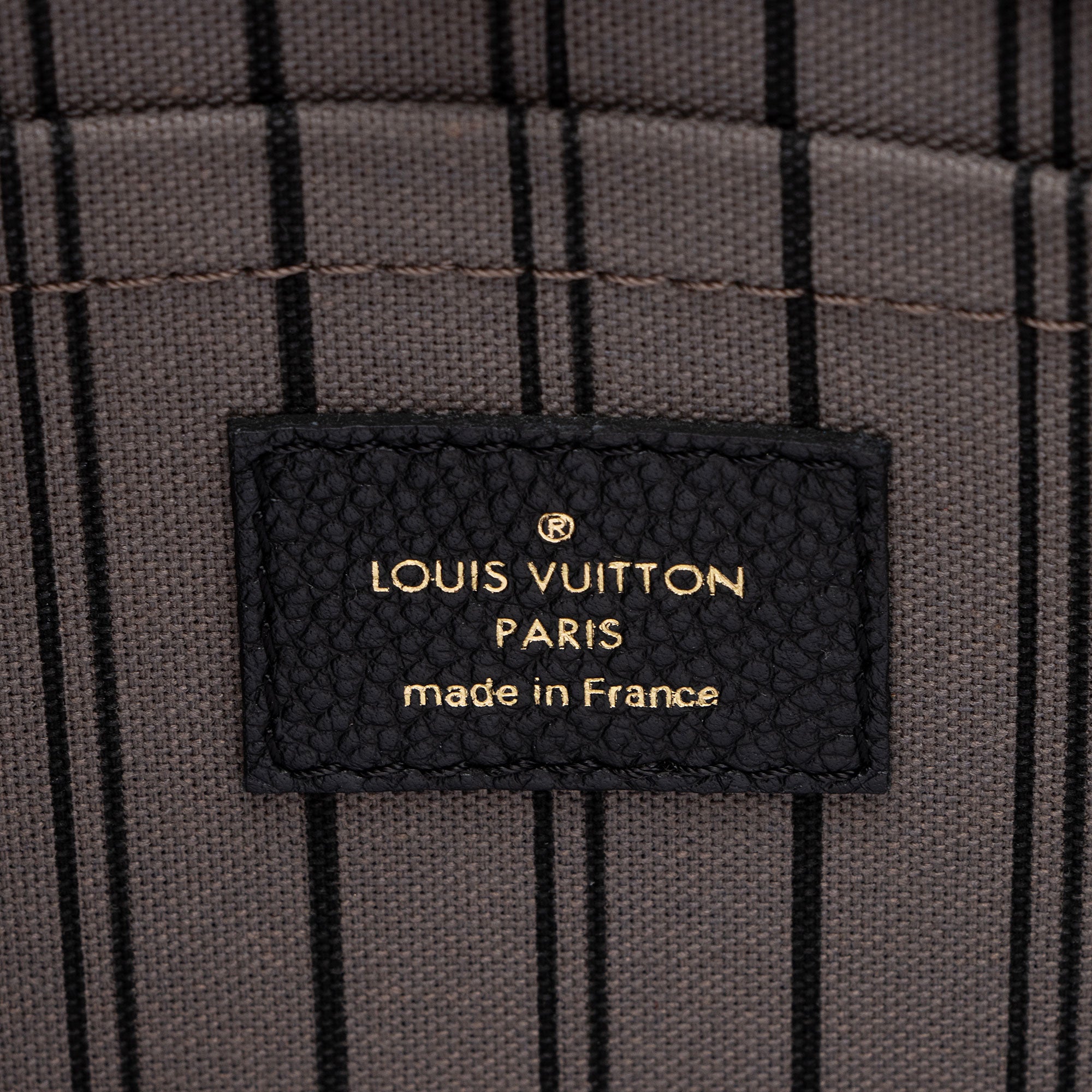 Louis Vuitton Monogram Empreinte Montaigne MM Satchel