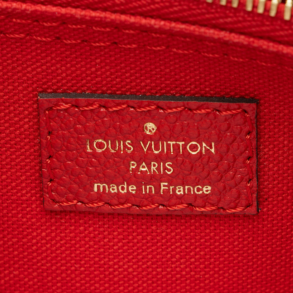 Louis Vuitton Monogram Empreinte Montaigne Nano Satchel