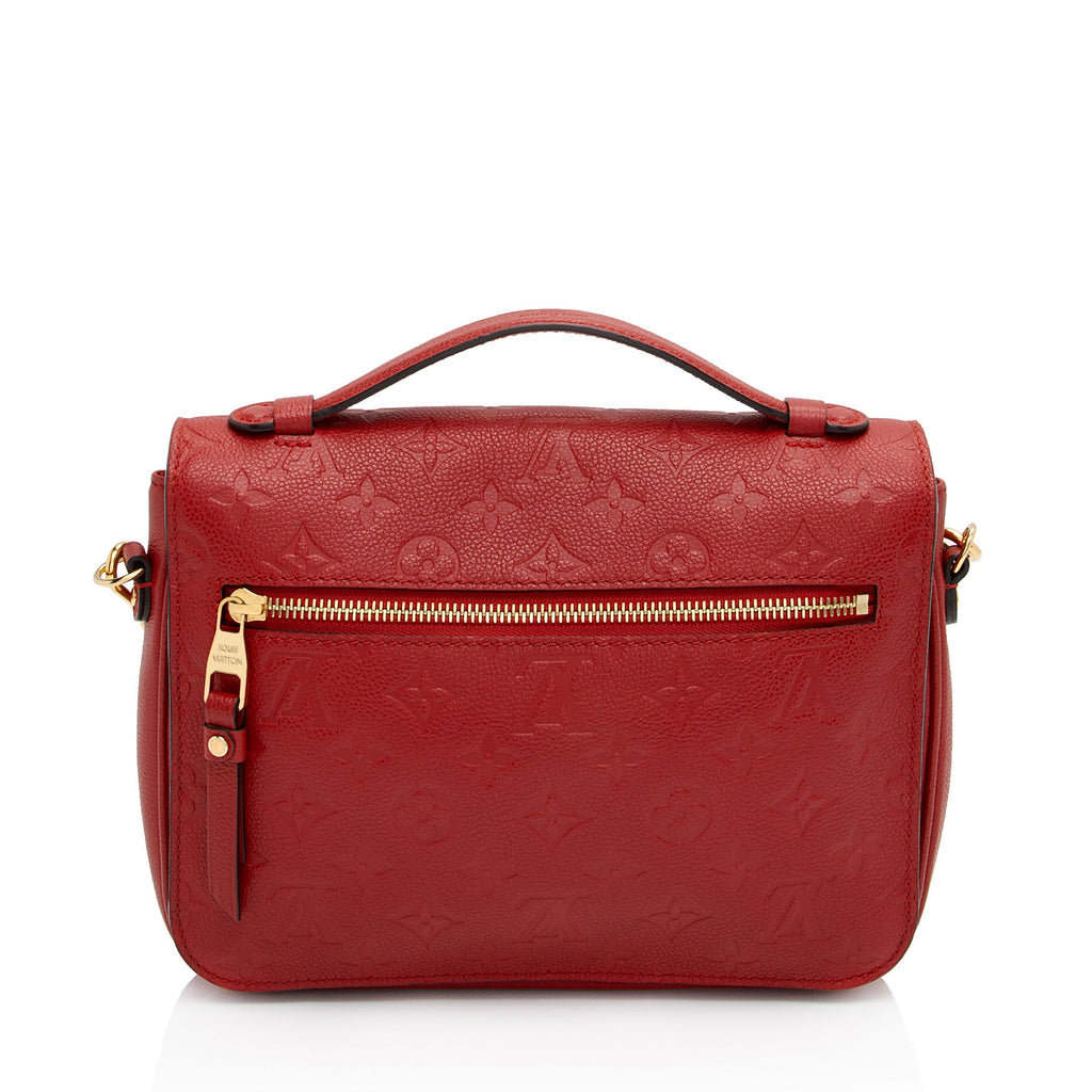 Louis Vuitton Monogram Empreinte Pochette Metis Shoulder Bag (SHF-R7cGr3)