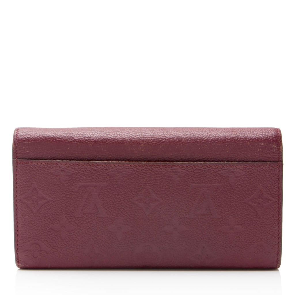 Louis Vuitton Monogram Empreinte Sarah Wallet