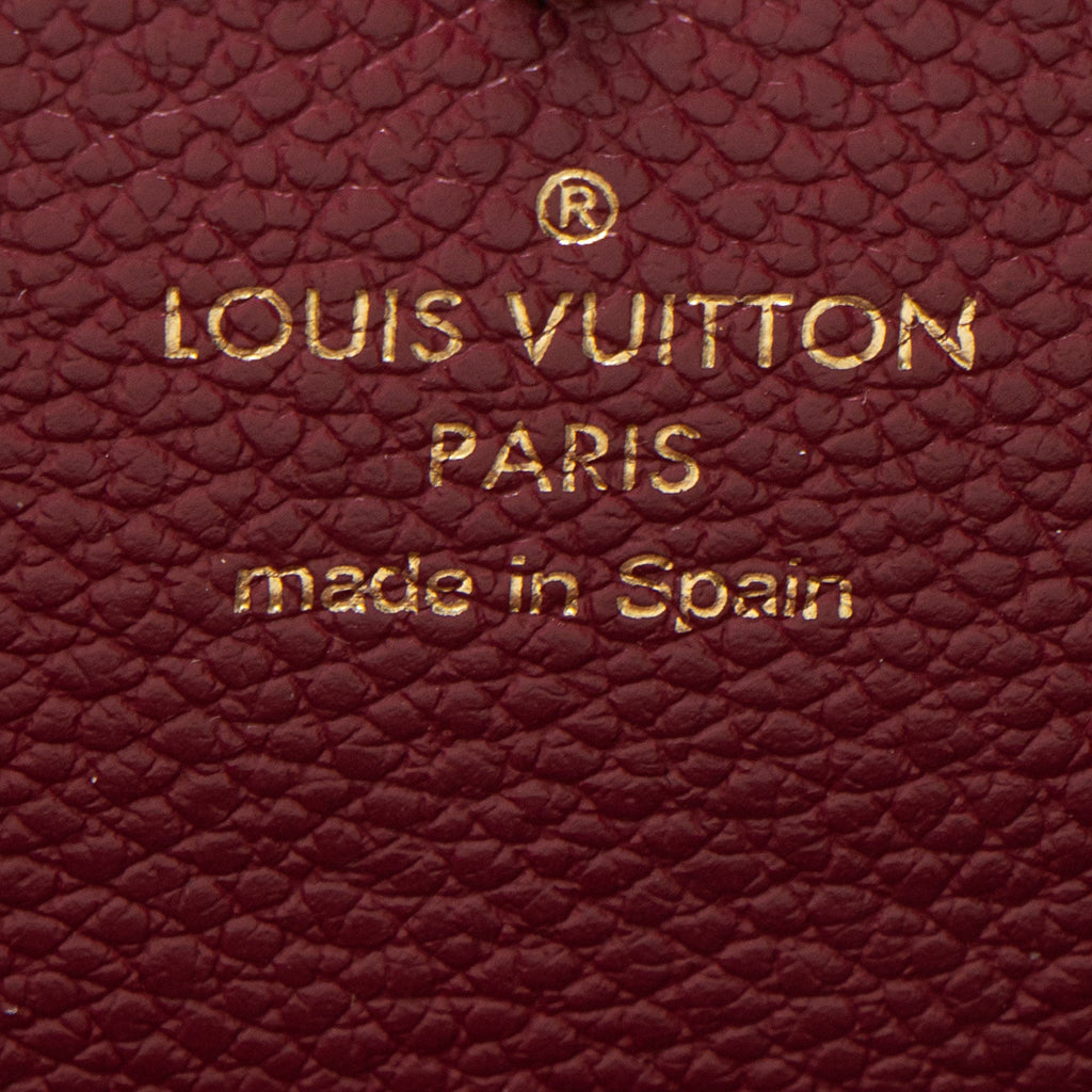 Louis Vuitton Monogram Empreinte Sarah Wallet