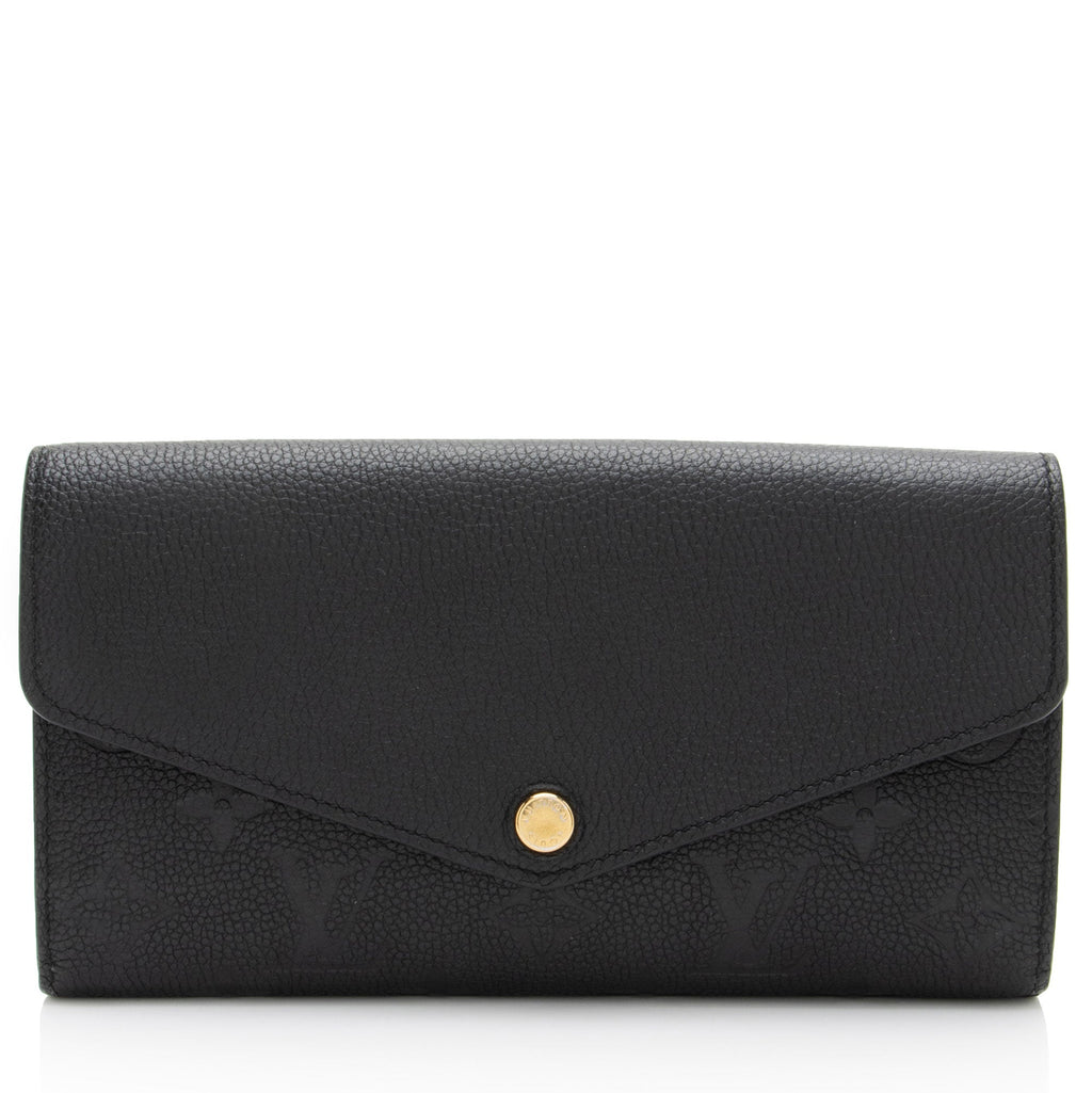 Louis Vuitton Monogram Empreinte Sarah Wallet