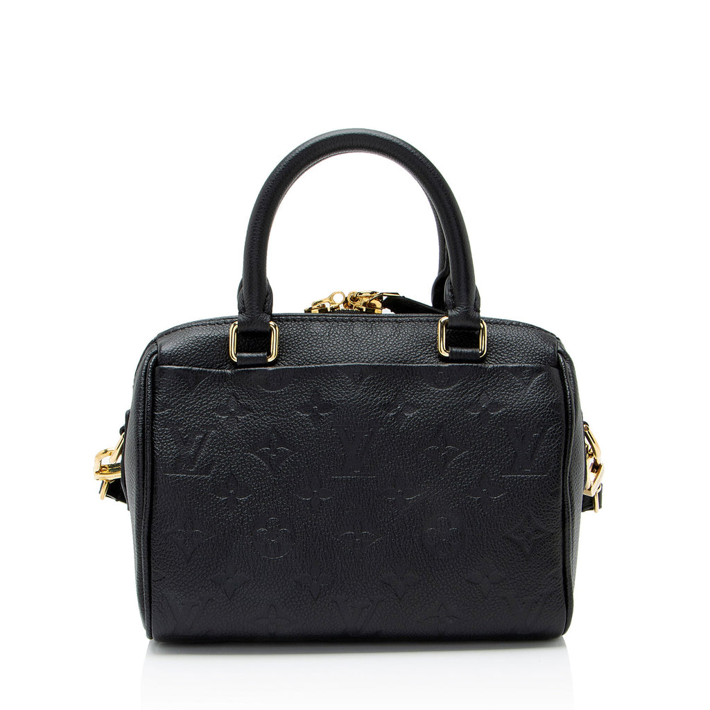 Louis Vuitton Monogram Empreinte Speedy Bandouliere 20 Satchel