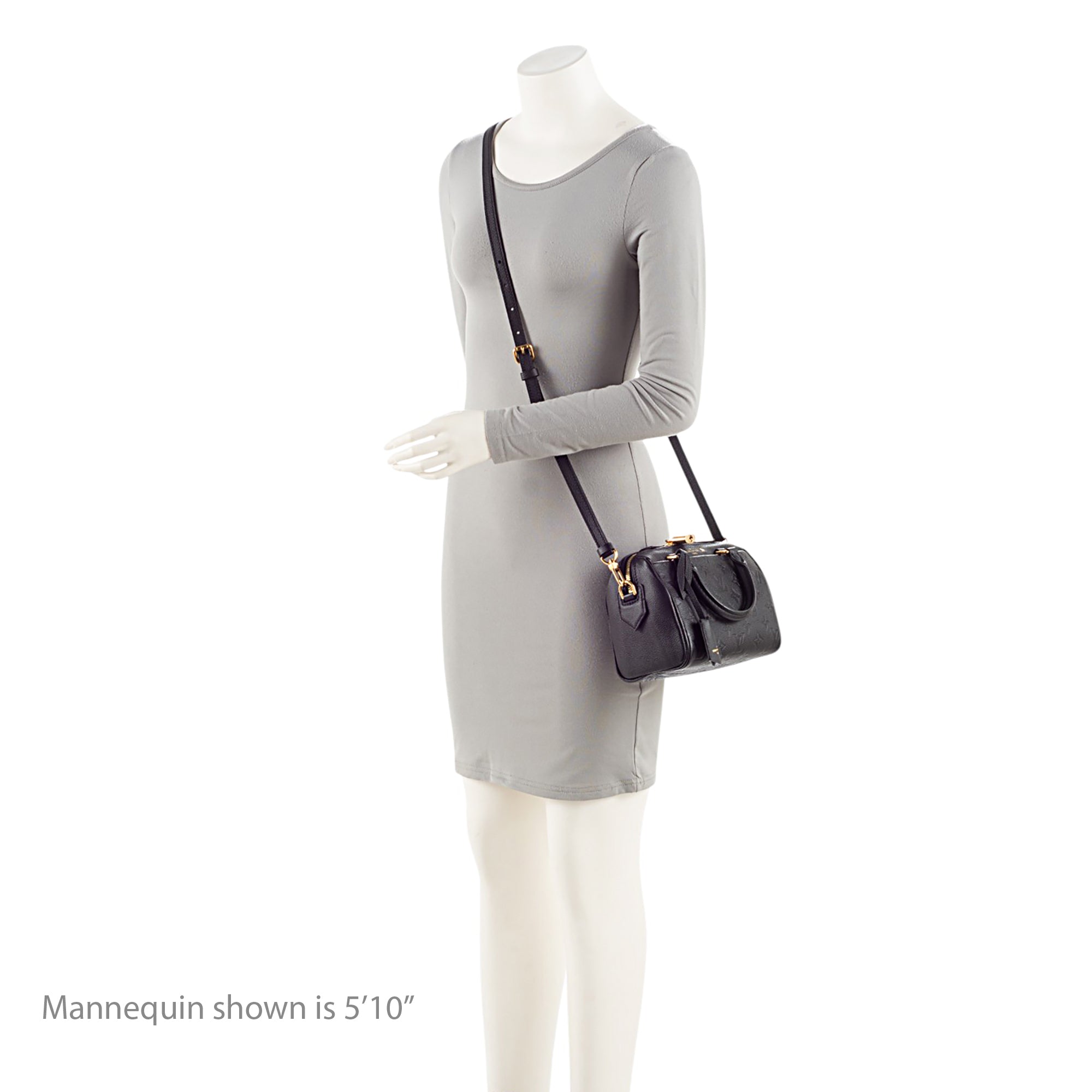 Louis Vuitton Monogram Empreinte Speedy Bandouliere 20 Satchel
