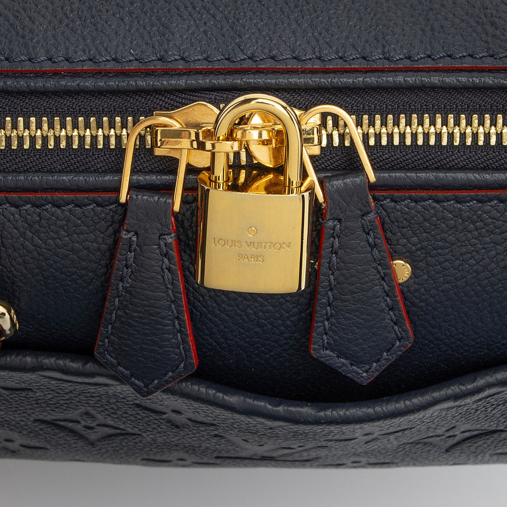 Louis Vuitton Monogram Empreinte Speedy Bandouliere 25 Satchel