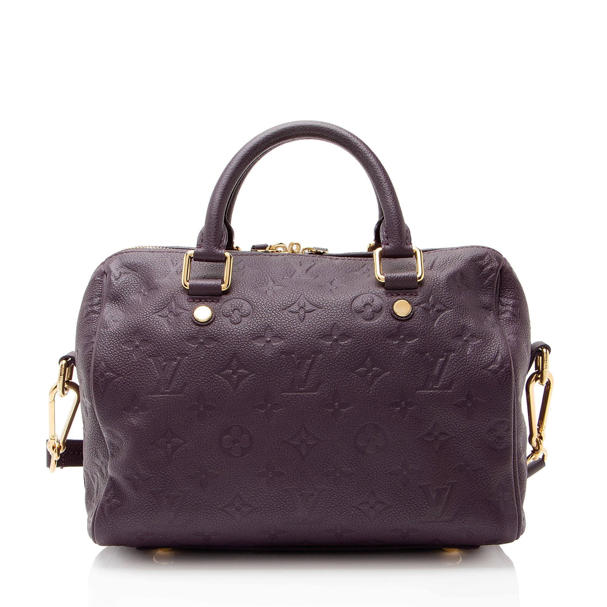 Louis Vuitton Monogram Empreinte Speedy Bandouliere 25 Satchel