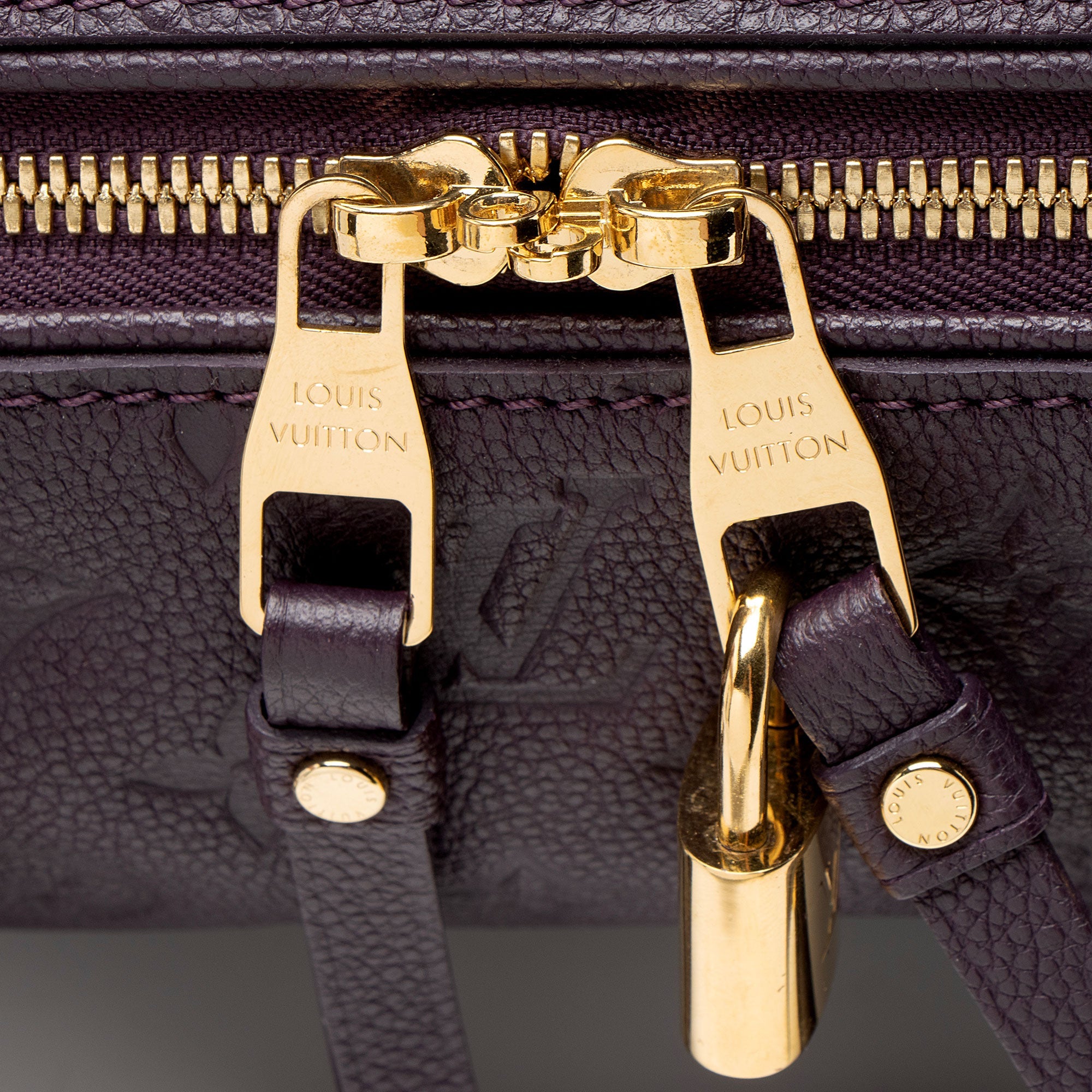 Louis Vuitton Monogram Empreinte Speedy Bandouliere 25 Satchel
