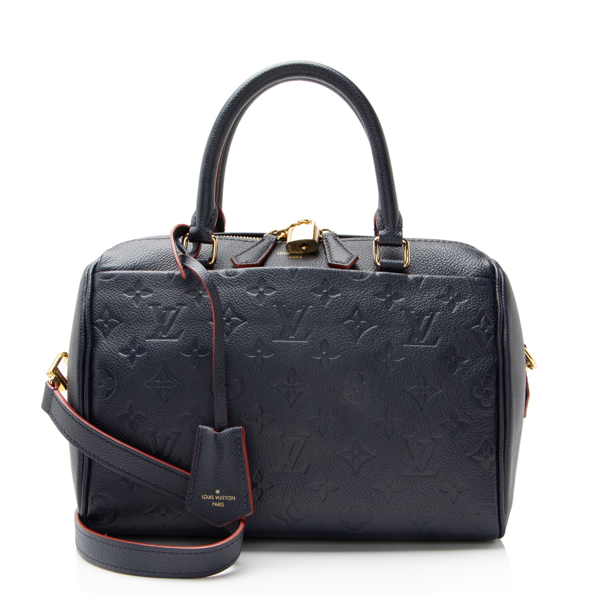 Louis Vuitton Monogram Empreinte Speedy Bandouliere 25 Satchel