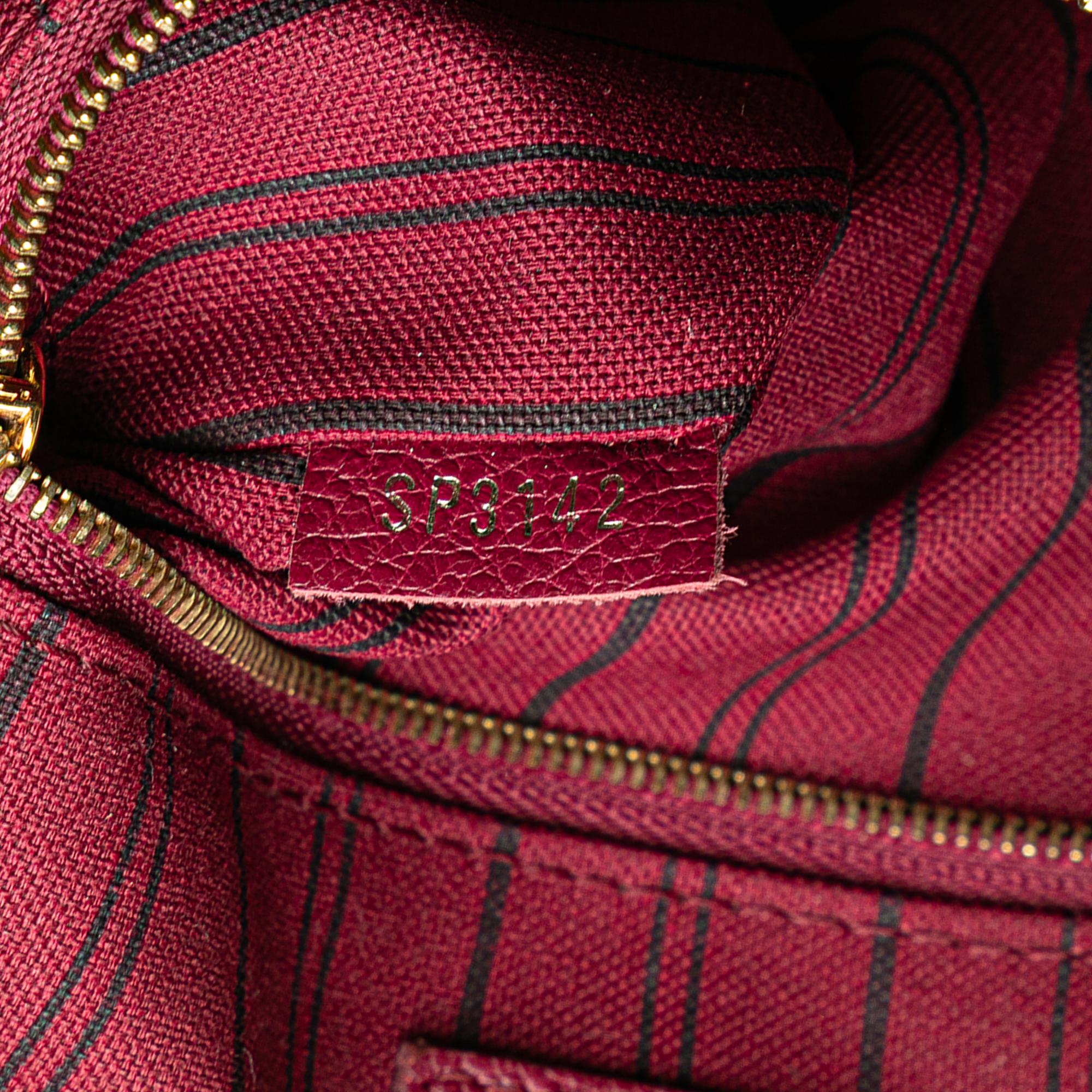 Louis Vuitton Monogram Empreinte Speedy Bandouliere 25