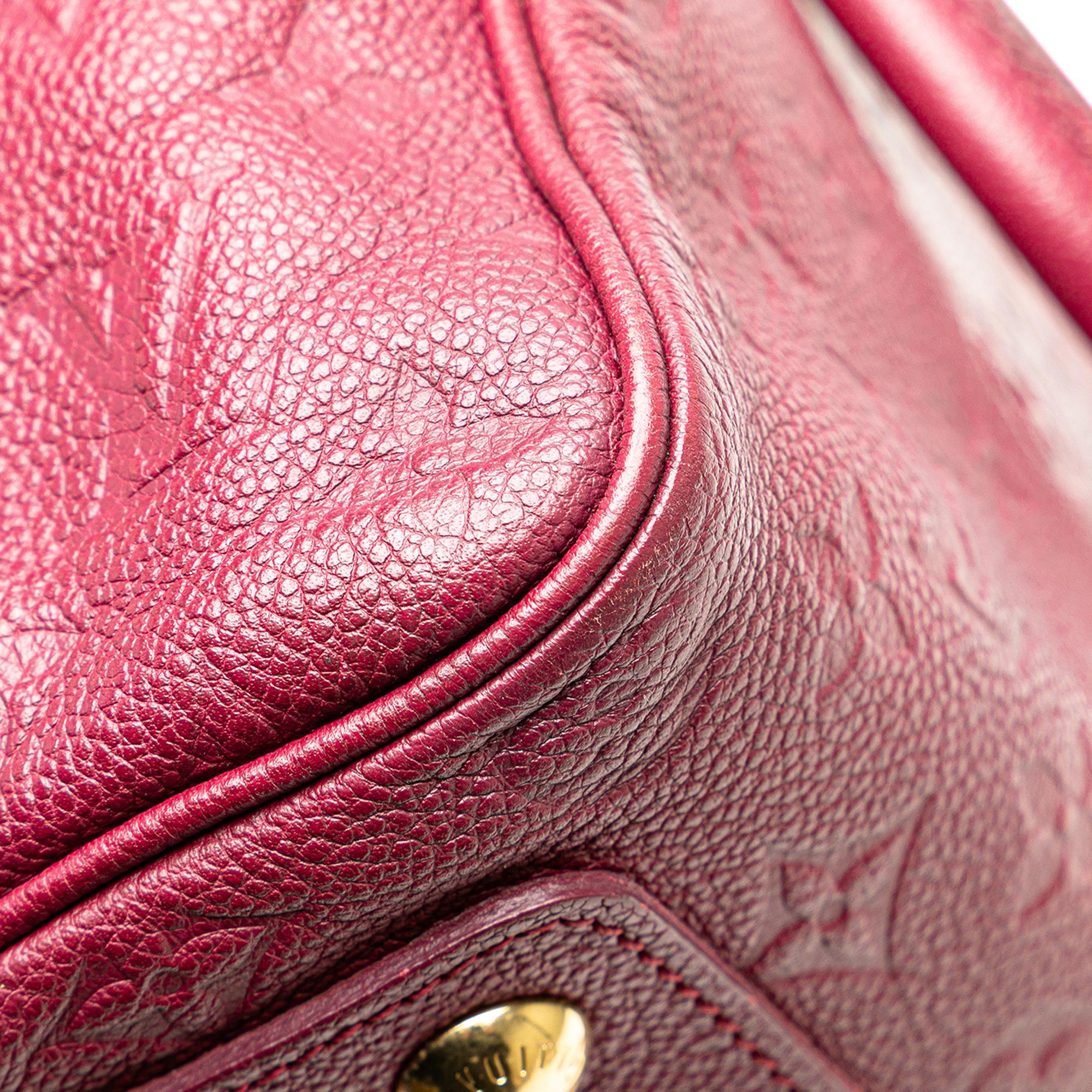 Louis Vuitton Monogram Empreinte Speedy Bandouliere 25