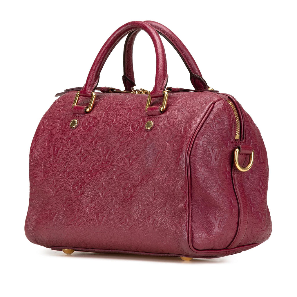 Louis Vuitton Monogram Empreinte Speedy Bandouliere 25