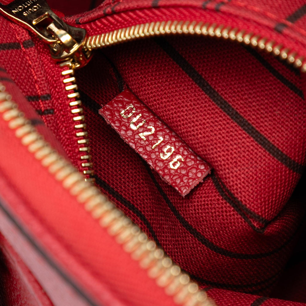 Louis Vuitton Monogram Empreinte Speedy Bandouliere 25