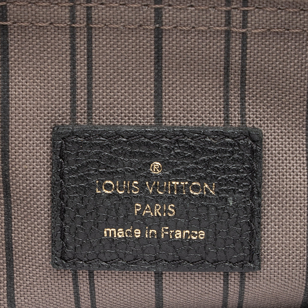 Louis Vuitton Monogram Empreinte Speedy Bandouliere 30 NM Satchel (SHF-UzN7iO)