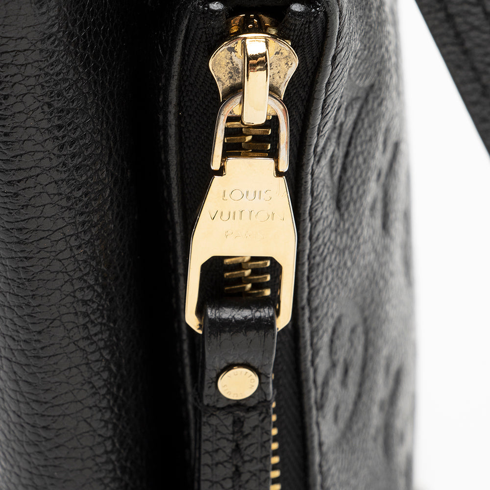 Louis Vuitton Monogram Empreinte Twinset Shoulder Bag (SHF-21462)