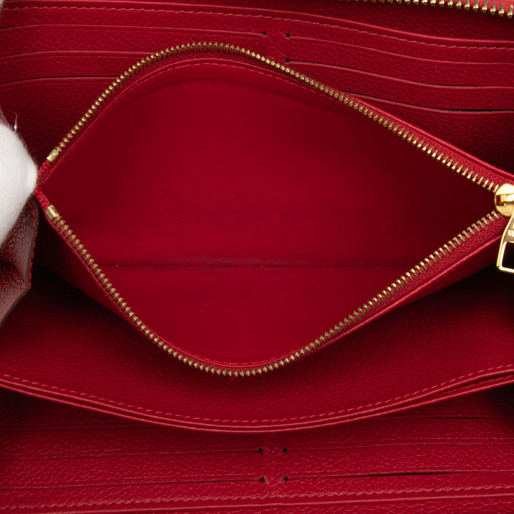 Louis Vuitton Monogram Empreinte Zippy Long Wallet