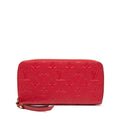 Louis Vuitton Monogram Empreinte Zippy Long Wallet